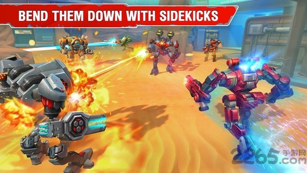 明星机器人对战游戏