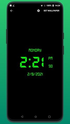 数字时钟和天气软件