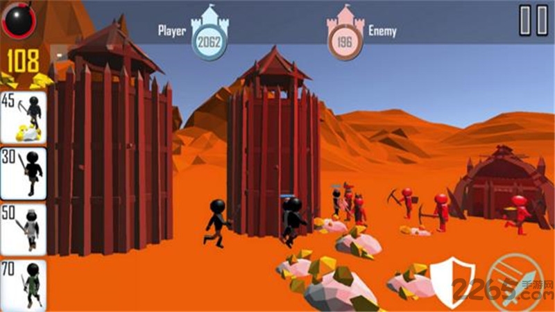 火柴人战争3d游戏