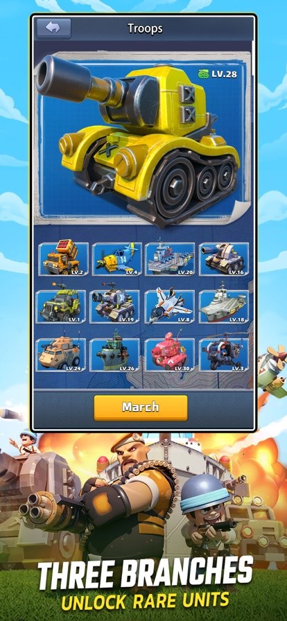 口袋奇兵国际版最新版(Top War: Battle Game)