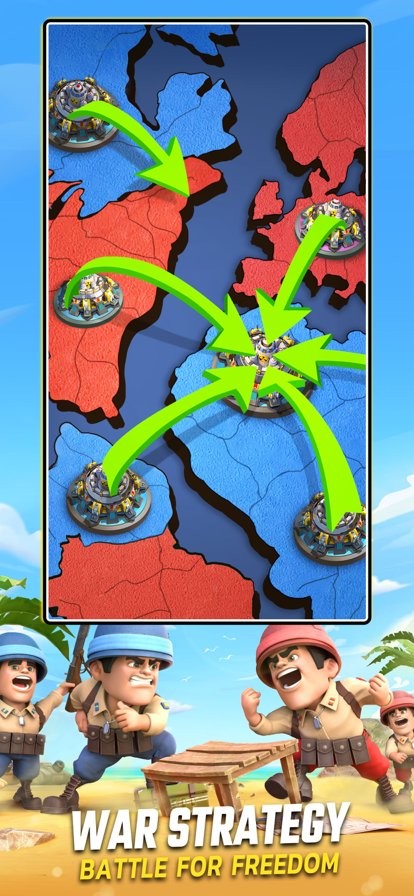 口袋奇兵国际版最新版(Top War: Battle Game)