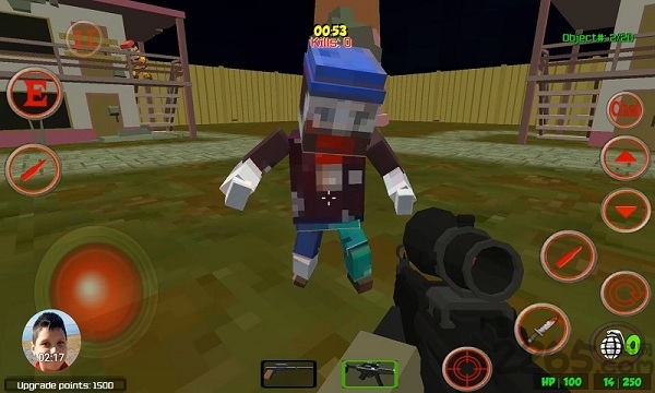 像素枪战2僵尸攻击手机版