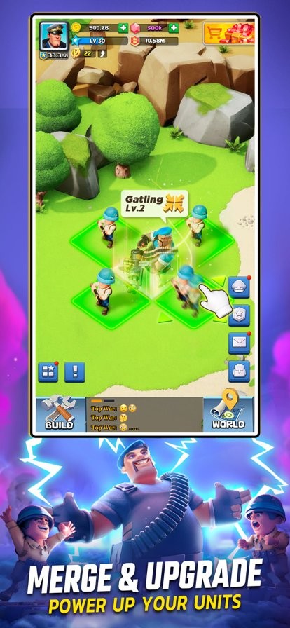 口袋奇兵国际版最新版(Top War: Battle Game)