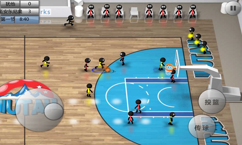 火柴人篮球汉化破解版