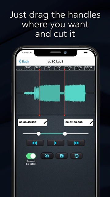 Audio Cutter app