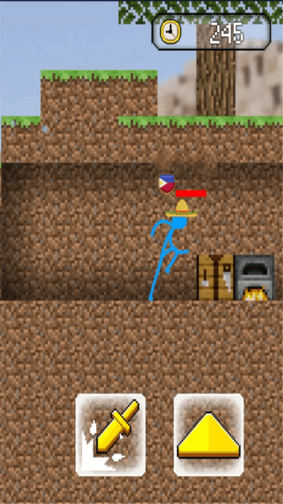 火柴人像素世界大乱斗手机版