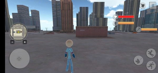 火柴人绳索英雄犯罪城游戏