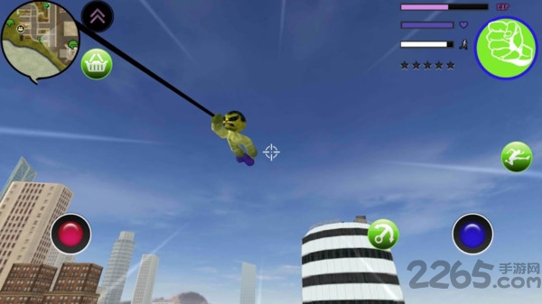 绿巨人火柴人绳索英雄破解版