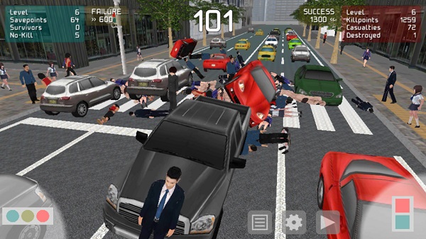 愤怒过马路游戏