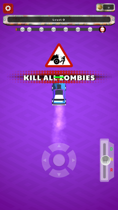 丧尸冲撞轮胎和火游戏