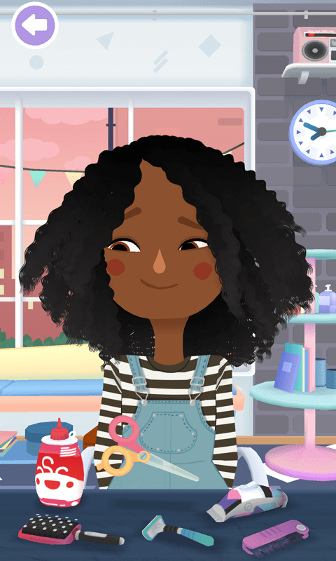 小小理发师游戏