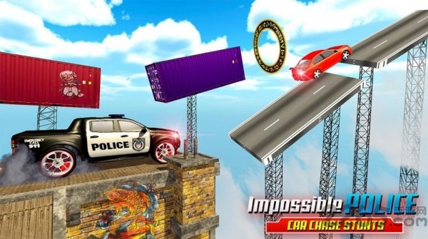 警方追车游戏