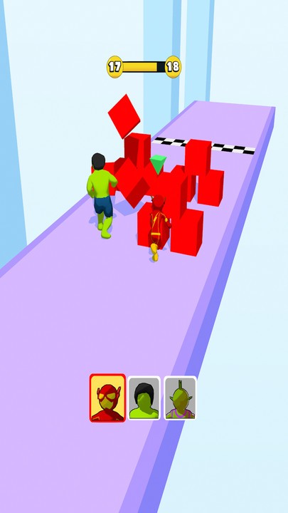 超级英雄赛跑完整版