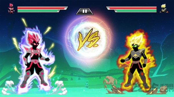 火柴人赛亚人对决破解版