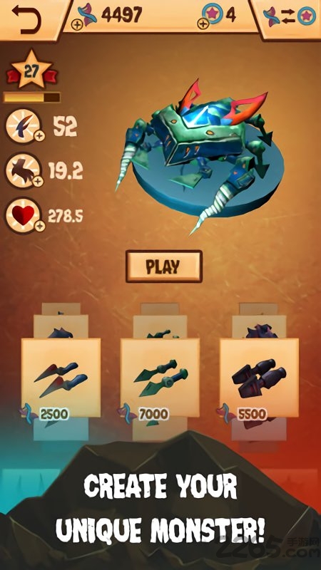 孢子怪兽3d手游