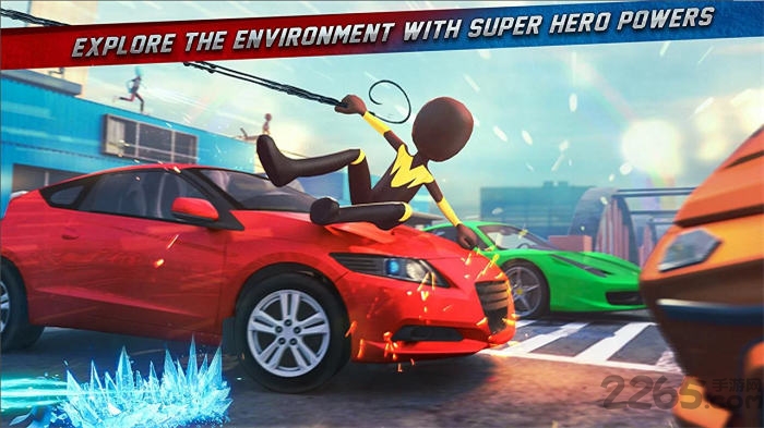 冰蜘蛛火柴绳英雄大佬手机版