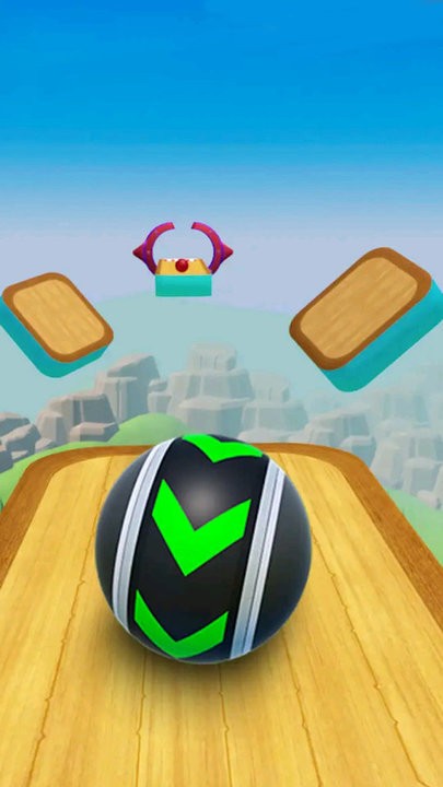 解压弹球小游戏